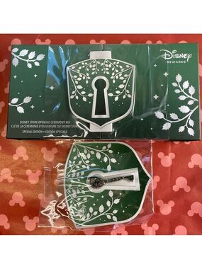 Disney Parks Metal Collectible Key Visa Rewards Exclusive Pins